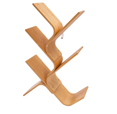 Bamboe Boom Boekenkast met 5 Lagen – Moderne Staande Boekenkast Organizer