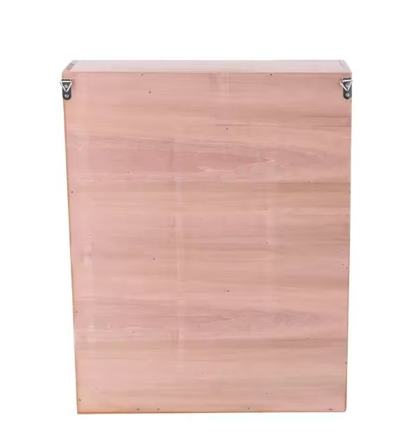 Houten Boekenkast met 9 Vakken & 2 Lades – Vintage Stijl Organizer