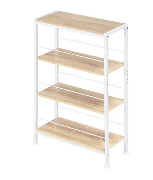 Smal Ladderrek met 4 Niveaus – Boekenkast en Opbergrek 50x20x78 cm