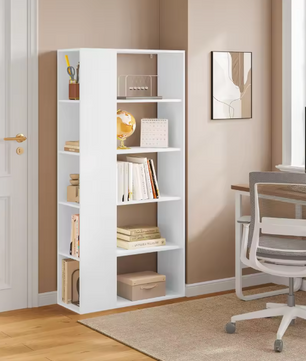 Hoge Boekenkast met 10 Vakken – Staande Opbergkast 78x160 cm