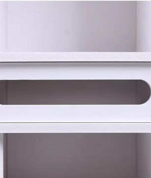 Smalle Badkamerkast met Verstelbare Opbergruimte – Houten Kunststof, Vrijstaand en Ruimtebesparend