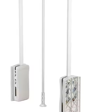 Uittrekbare Garderobelift – Verstelbare Kledingroede met Soft Return, 51–66 cm