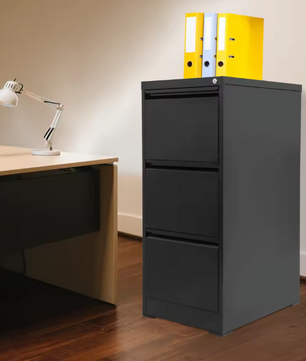 Metalen Dossierkast met 3 Lades – Afsluitbare Kantoorkast