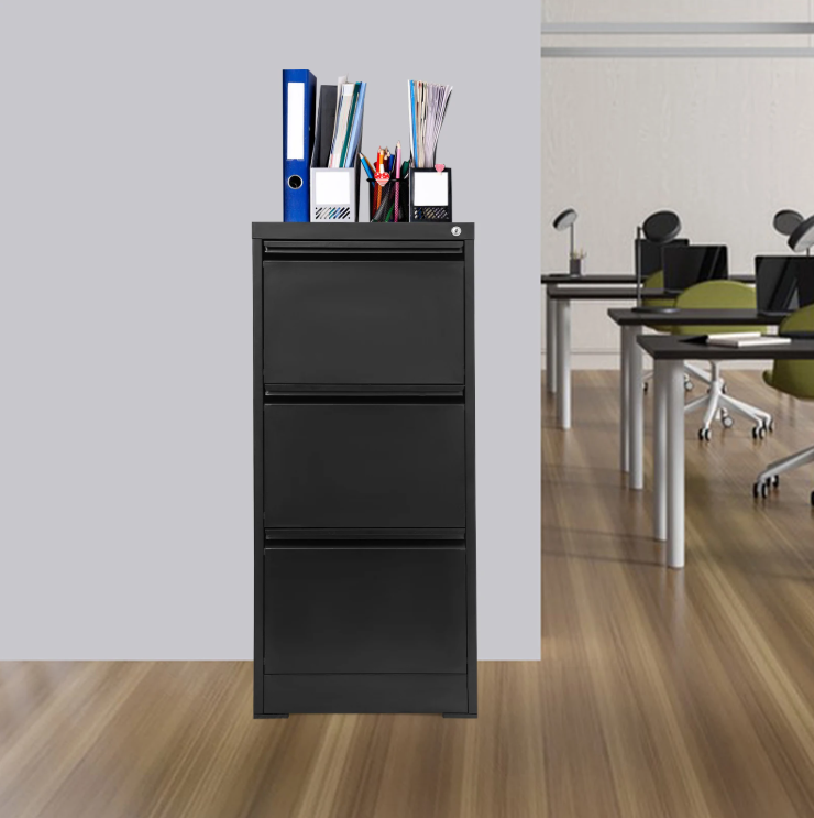 Metalen Dossierkast met 3 Lades – Afsluitbare Kantoorkast