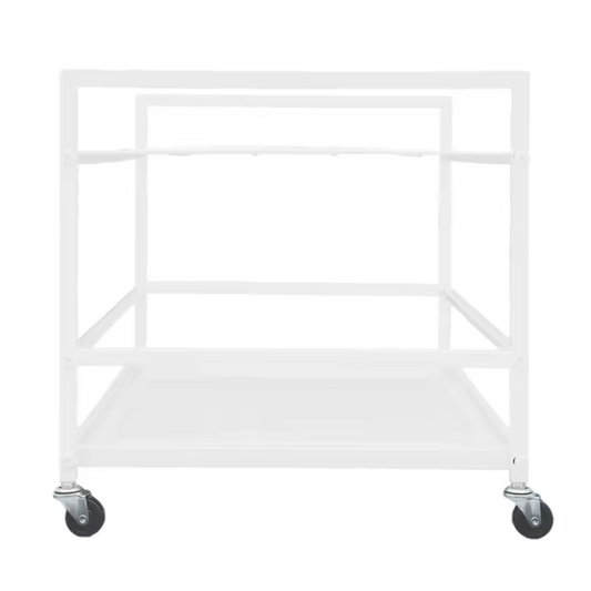 Mobiel Documentenrek met 50 Vakken – Metalen Opbergwagen op Wielen