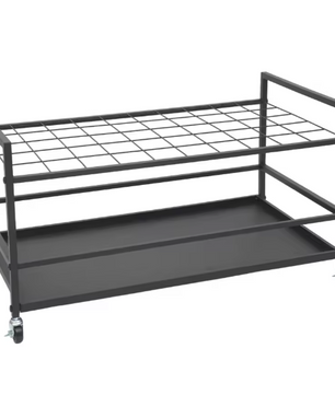 Mobiel Documentenrek met 50 Vakken – Metalen Opbergwagen op Wielen