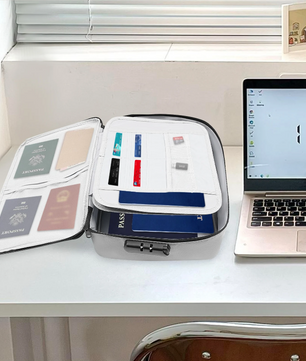 Brandwerende Documententas met Wachtwoordslot – Multifunctionele Reistas voor Kantoor en Thuis