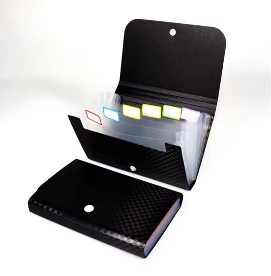 A6 Documentenmap met 13 Vakken – Waterdichte Accordeonmap met Index Tabs