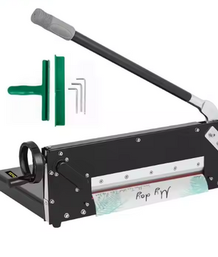 Heavy-Duty A4 Papiersnijder – Handmatige Guillotine tot 300 Vellen