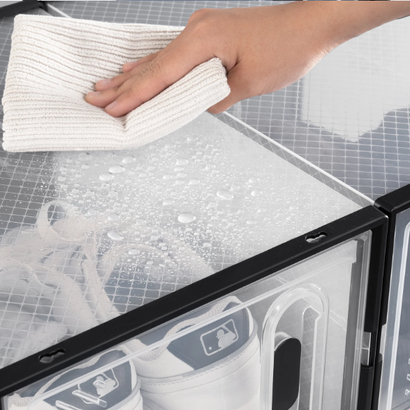 Transparante Schoenenboxen met Magneetsluiting – Stapelbare Opbergers Set