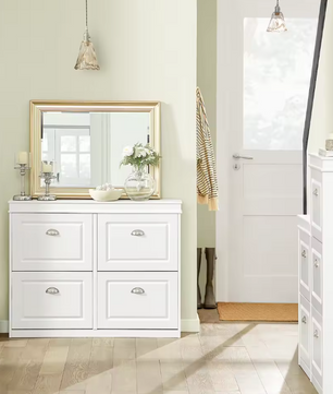 Schoenenkast met 4 Kieplades – Smal Model met 8 Opbergvakken