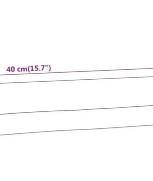 Houten Wandplank van Massief Acaciahout – Rechthoekige Live Edge Plank 40x30x3,8 cm, Rustiek en Duurzaam Wanddecor