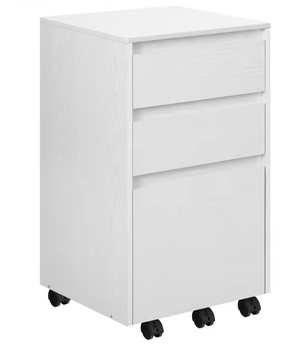 Mobiele Archiefkast met 3 Laden – Verrijdbare Printertafel en amp; Kantooropbergkast