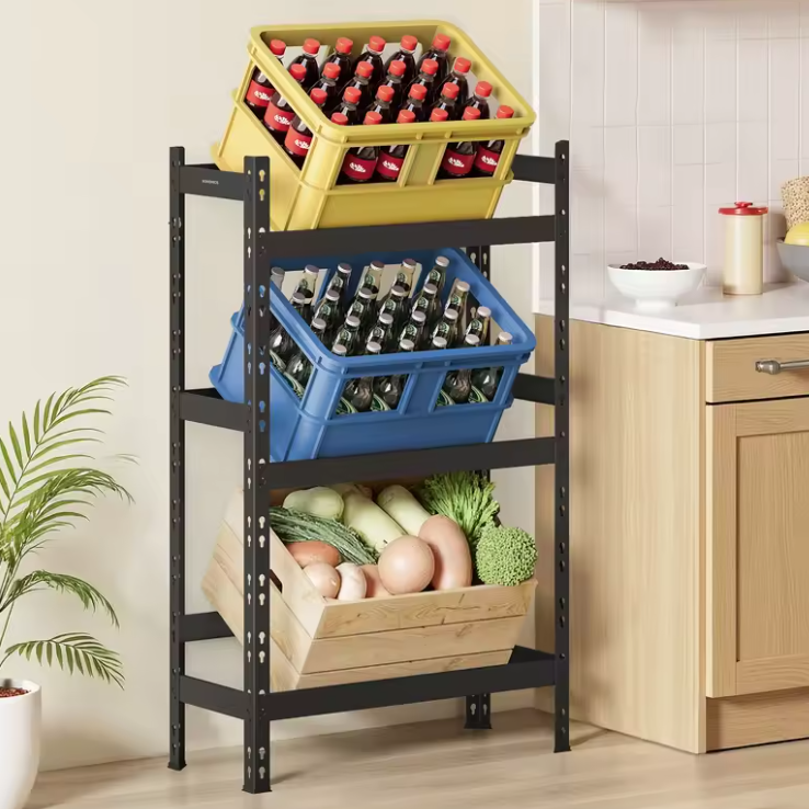 3-Lagen Drankrek / Kratrek van Staal – Voor Bierkratten en amp; Flessenkratten