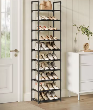 Smal Schoenenrek met 10 Niveaus – Metalen Frame