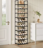 Smal Schoenenrek met 10 Niveaus – Metalen Frame