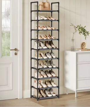 Smal Schoenenrek met 10 Niveaus – Metalen Frame