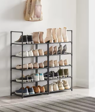 Smal Schoenenrek met 10 Niveaus – Metalen Frame