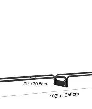 Buitenhaard Houtopslagrek met Waterdichte 600D Cover – Heavy Duty en Groot Formaat