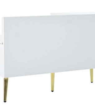 Moderne Witte Schoenenbank met Opbergruimte en Rugleuning – Luxe Zitbank voor Hal