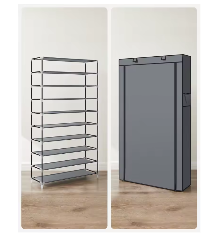 Schoenenrek Met 10 Lagen – Ruime Schoenenkast voor ca. 40 Paar