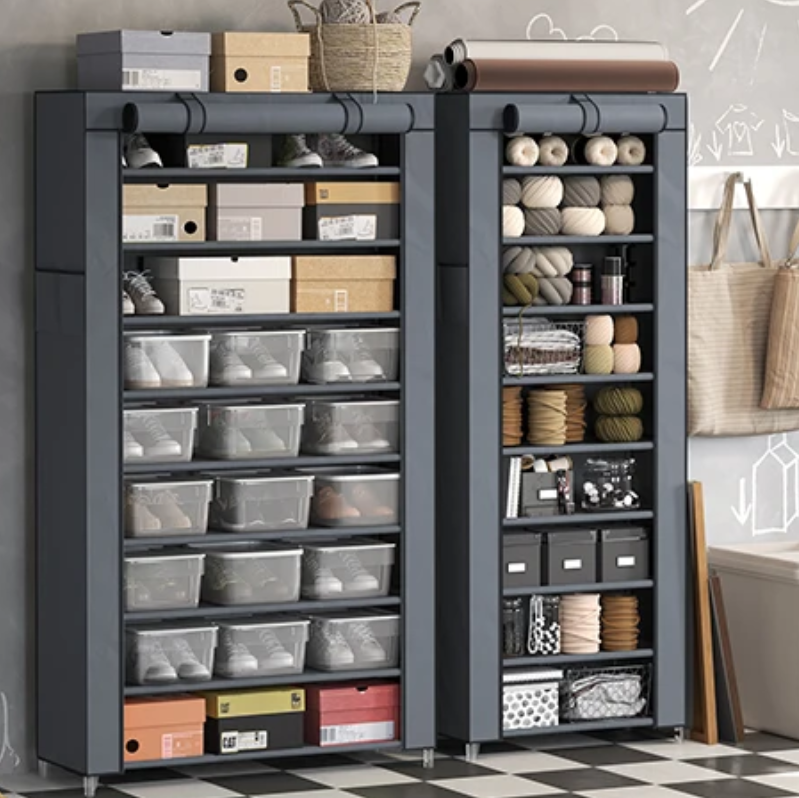 Schoenenrek Met 10 Lagen – Ruime Schoenenkast voor ca. 40 Paar