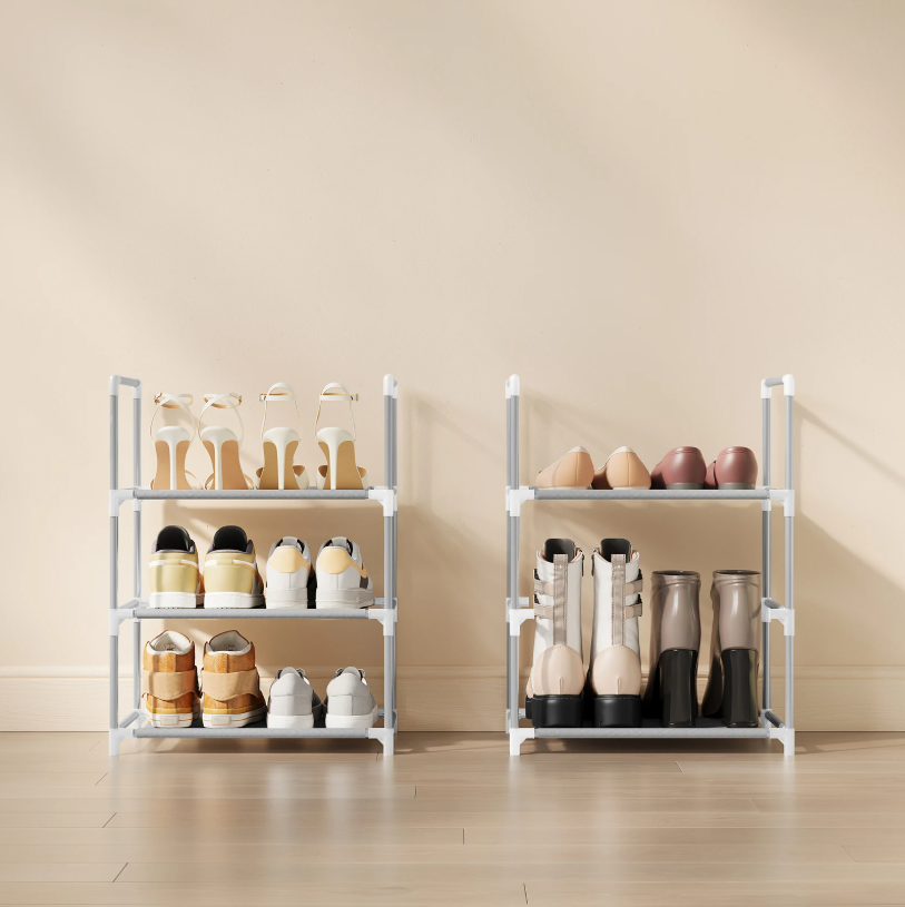 Smal Schoenenrek met 3–8 Lagen – Metaal en Non-woven, Ruimtebesparend