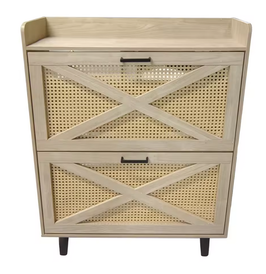 Twee-Deurs Schoenenkast – Ruime Opbergkast voor Hal en Slaapkamer