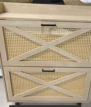 Twee-Deurs Schoenenkast – Ruime Opbergkast voor Hal en Slaapkamer