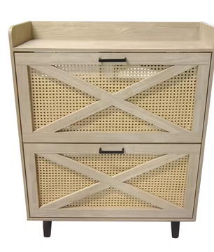 Twee-Deurs Schoenenkast – Ruime Opbergkast voor Hal en Slaapkamer