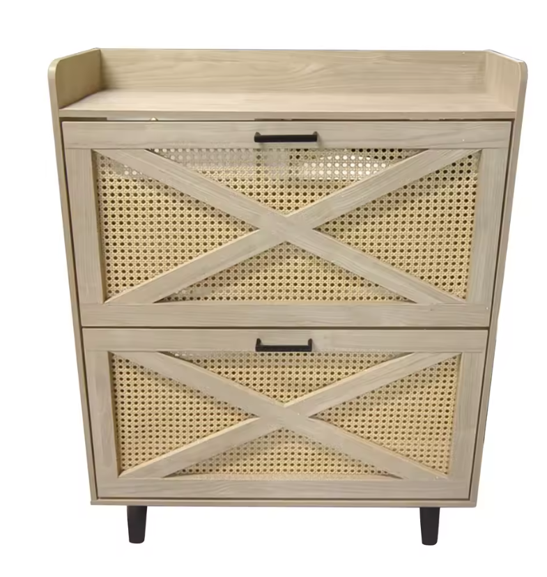 Twee-Deurs Schoenenkast – Ruime Opbergkast voor Hal en Slaapkamer