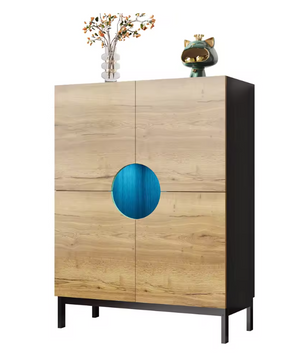 Schoenenkast met LED-Display – Opbergkast met Verstelbare Planken