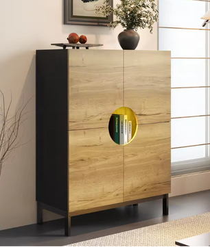 Schoenenkast met LED-Display – Opbergkast met Verstelbare Planken