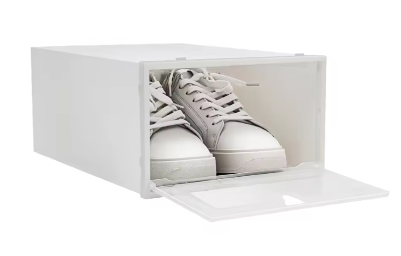 20-delige Opvouwbare Schoenendoos Set – Stapelbare Transparante Schoenenorganizers