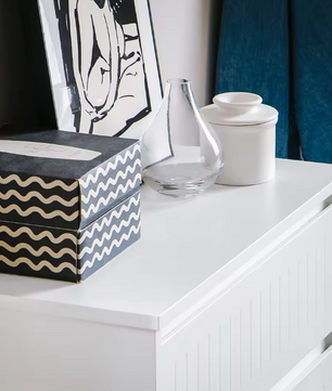 Schoenenkast met 2 Kleppen – Smal MDF Schoenenrek met Lade en 4 Planken