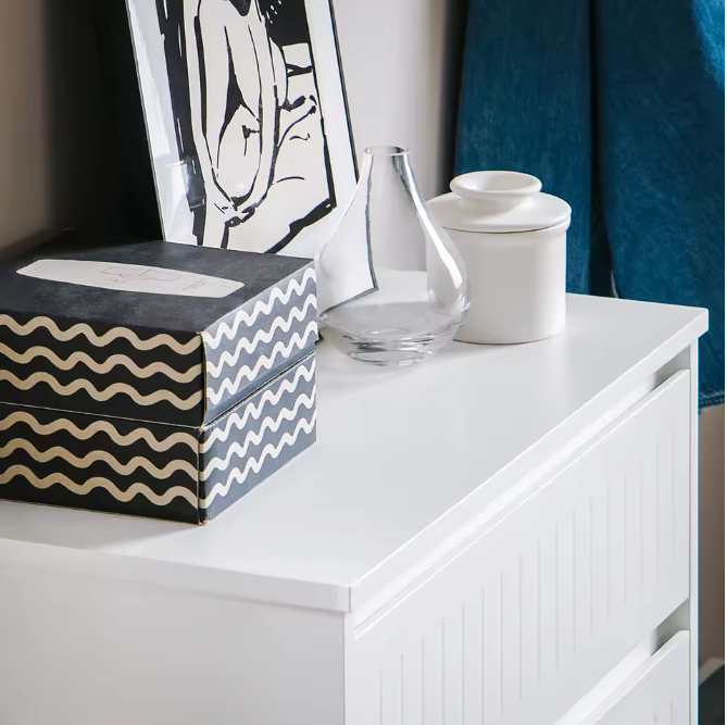 Schoenenkast met 2 Kleppen – Smal MDF Schoenenrek met Lade en 4 Planken