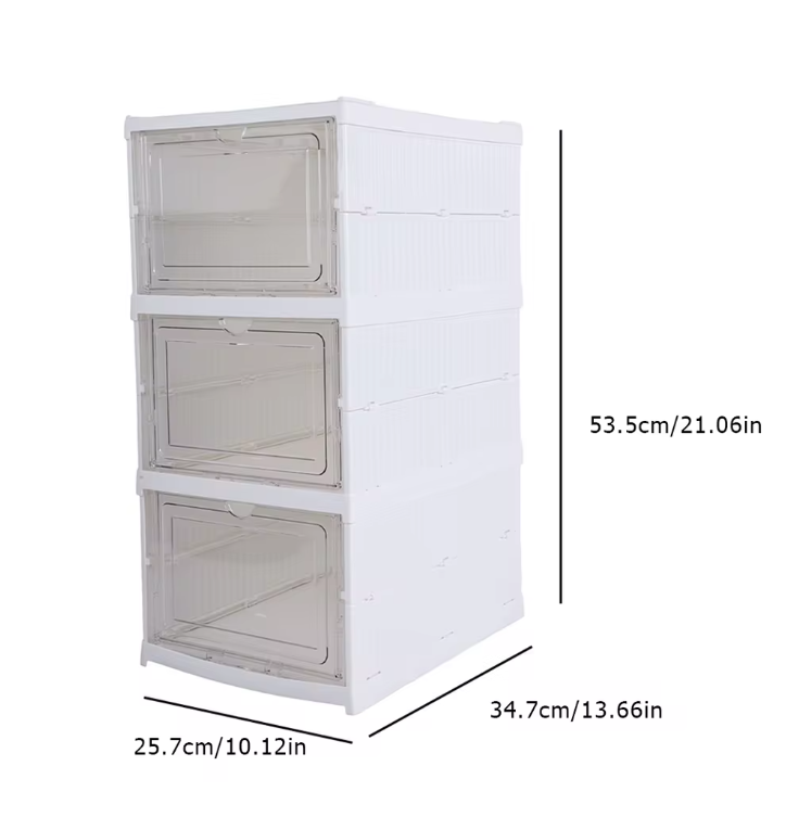 Opvouwbare Schoenenkast – 3/6 Lagen Transparante Schoenendozen