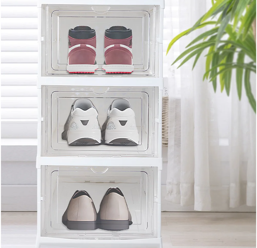 Opvouwbare Schoenenkast – 3/6 Lagen Transparante Schoenendozen