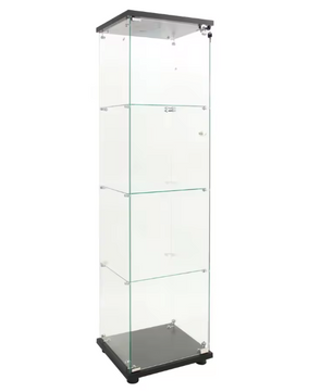 Glazen Vitrinekast met LED – 4-Laags Displaykast