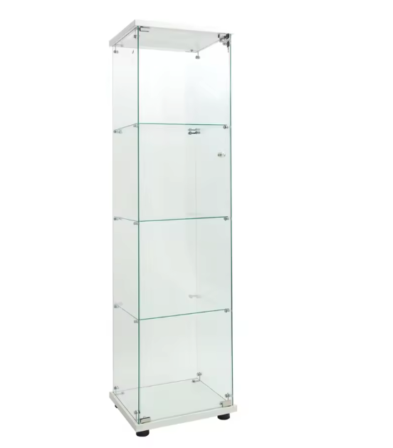 Glazen Vitrinekast met LED – 4-Laags Displaykast