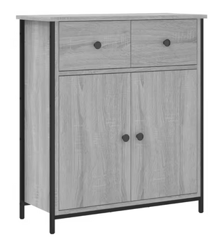 Moderne Minimalistische Opbergkast – 70×30×80 cm, Houten Sideboard met Verstelbare Voeten