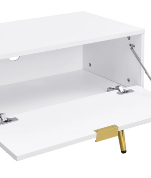 TV-Meubel 175 cm – Lowboard met Laden, Deuren en Gouden Details