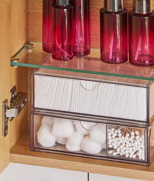Witte Badkamer Spiegelkast – Hangkast met Spiegeldeur en Verstelbare Planken