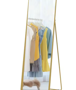 Staande Volledige Lichaamsspiegel 160×50 cm – Vrijstaand en Kantelbaar, Metalen Frame