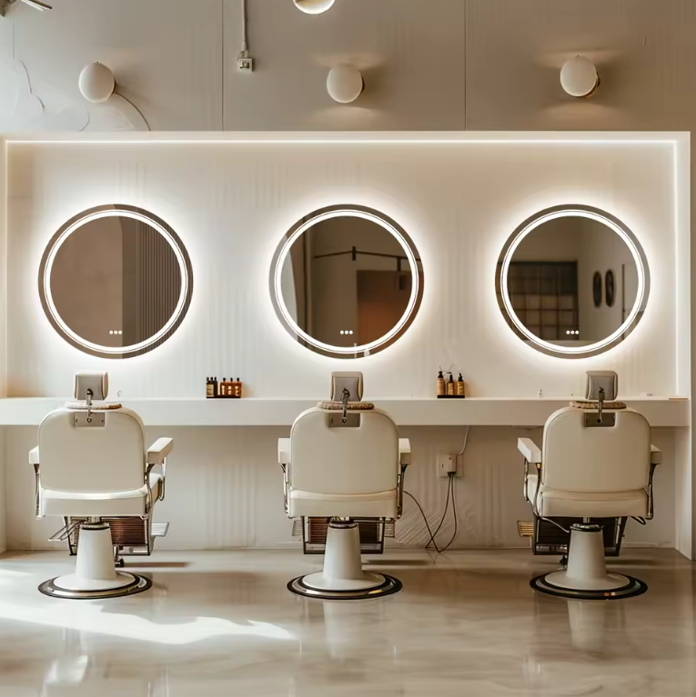 Ronde LED Badkamerspiegel 60 cm – Anti-Fog, Dimbaar en Smart Touch