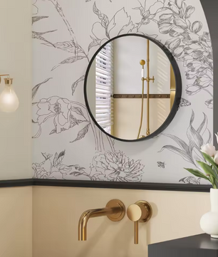 Ronde Wandspiegel – Modern Design en Metalen Frame