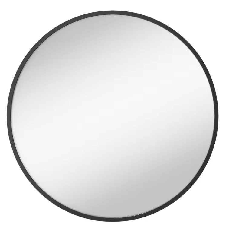 Ronde Wandspiegel – Modern Design en Metalen Frame