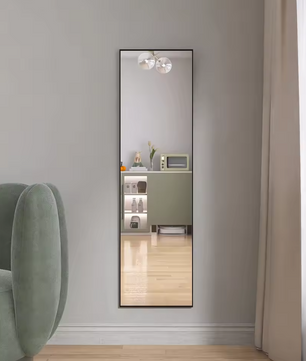 Staande Passpiegel 140×40 cm – Gehard Glas en Verstelbare Standaard