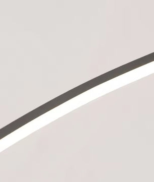 Moderne LED Boog Hanglamp 100 cm – Dimbare Arc Design Lamp van Aluminium & IJzer – Energiezuinig, 3000–6500K – Voor Eetkamer, Woonkamer & Keuken