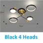 Moderne LED Hanglamp met Afstandsbediening – Dimbaar Goud & Zwart Aluminium Armatuur – Verstelbare Kleurtemperatuur voor Woonkamer, Eetkamer & Keuken